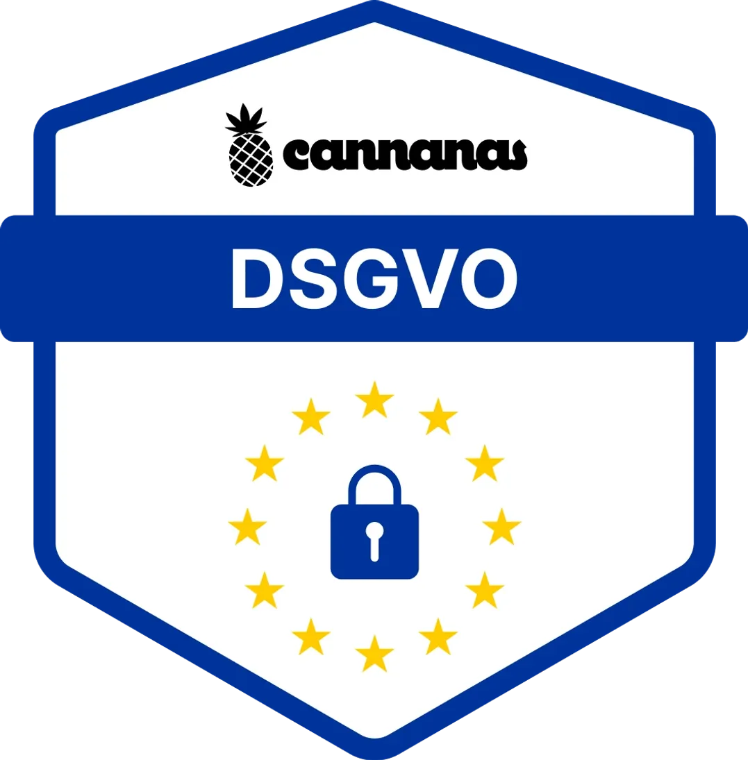 Cannanas DSGVO Badge